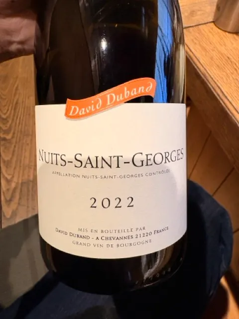 David Duband / Nuits-Saint-Georges 2022